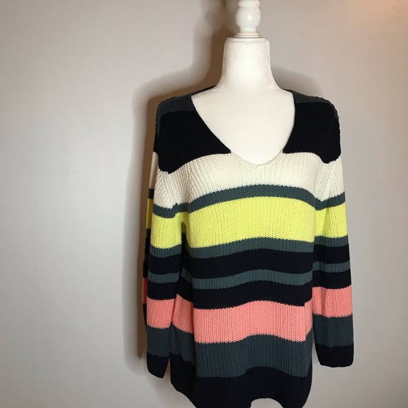 New Ann Taylor Colorful Striped Warm Sweater - S/M - Picture 14 of 16